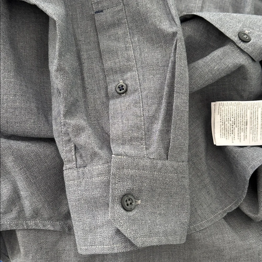 Banana Republic Custom 078 Wash Slim Fit Button Down Shirt Size L Office Casual